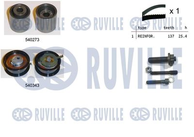 Комплект ремня ГРМ RUVILLE 550017 для VW VENTO