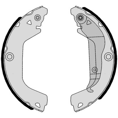 Sada brzdových čelistí JURID 362596J