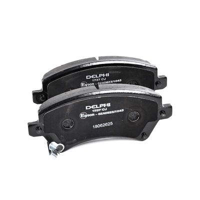 BREMSBELAGSATZ SCHEIBENBREMSE DELPHI LP1737 27