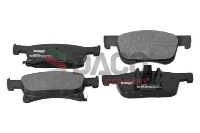 Комплект тормозных колодок, дисковый тормоз DACO Germany 322722 для OPEL ADAM