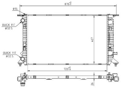 RADIATOR RACIRE MOTOR
