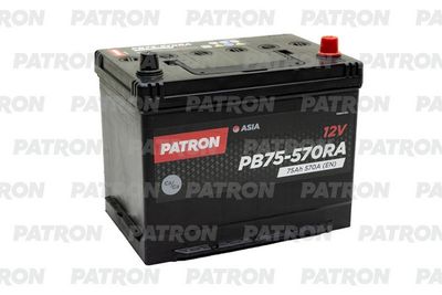 Стартерная аккумуляторная батарея PATRON PB75-570RA для HYUNDAI MATRIX
