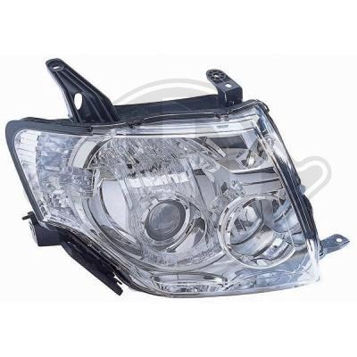 Основная фара DIEDERICHS 5845880 для MITSUBISHI PAJERO