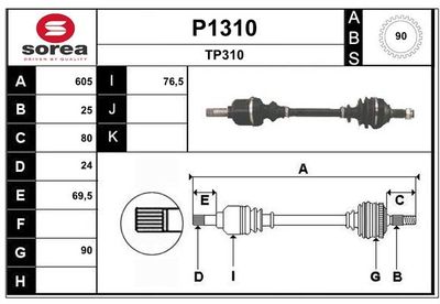 PLANETARA SNRA P1310