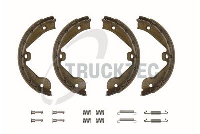комплект спирачна челюст, ръчна спирачка TRUCKTEC AUTOMOTIVE 07.35.078