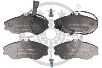 Комплект тормозных колодок, дисковый тормоз OPTIMAL BP-09842 для AUDI CABRIOLET