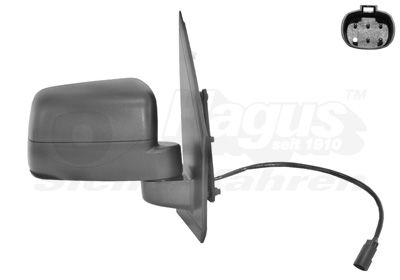 Наружное зеркало VAN WEZEL 1886808 для FORD TOURNEO