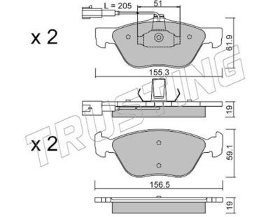 SET PLACUTE FRANA FRANA DISC