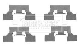 BORG & BECK BBK1325 Скобы тормозных колодок  для JAGUAR S-TYPE II (X200) 2.7 D