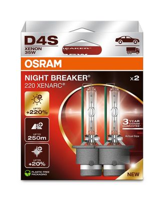 Żarówka, reflektor dalekosiężny AMS-OSRAM 66440XN2-2HB