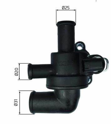 Termostat, kylmedel MOTORAD 547-91K för SMART, MERCEDES-BENZ