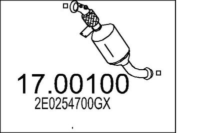 FILTRU FUNINGINE/PARTICULE SIST.DE ESAPAMENT