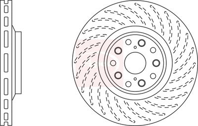 APEC Brake Disc DSK2828