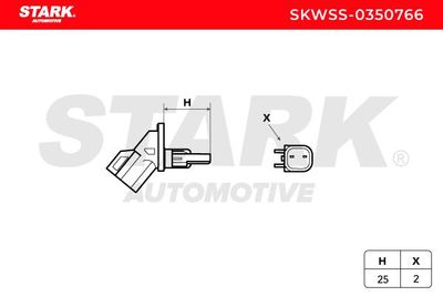 датчик, обороти на колелото STARK SKWSS-0350766