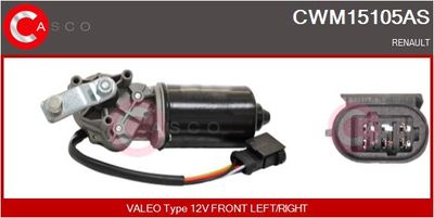 CASCO Ruitenwissermotor Brand New HQ (CWM15105AS)