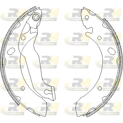 Комплект тормозных колодок ROADHOUSE 4633.00 для HYUNDAI MATRIX