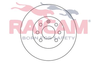 RAICAM RD00973 Тормозные диски  для DAEWOO NUBIRA седан (J100) 1.8 16V
