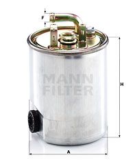 Топливный фильтр MANN-FILTER WK 842/18 для MERCEDES-BENZ V-CLASS