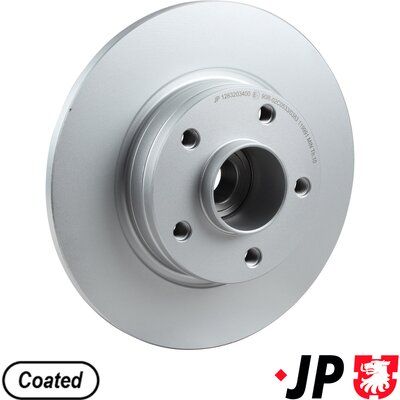 спирачен диск JP GROUP 1263203600