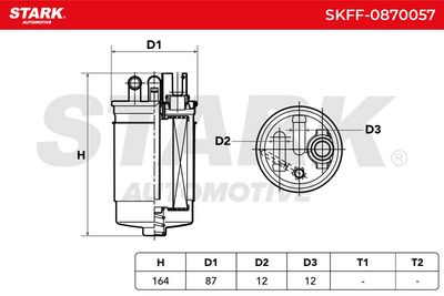 горивен филтър STARK SKFF-0870057