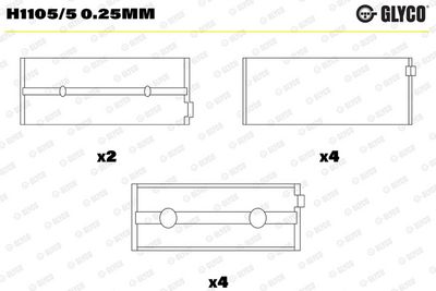 CUZINETI ARBORE COTIT GLYCO H11055025MM