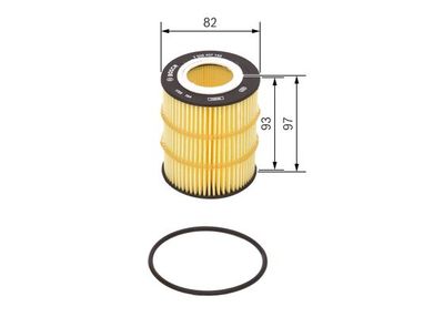 Oljefilter BOSCH F 026 407 155