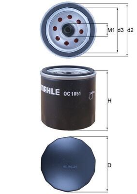 Oil Filter OC 1051