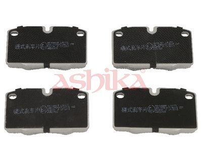 комплект спирачно феродо, дискови спирачки ASHIKA 50-00-0406