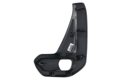 Voorbumper afdekking Voor Rechts (met mistlampgaten, plastic, zwart glanzend) past: TOYOTA HILUX VIII 06.20-