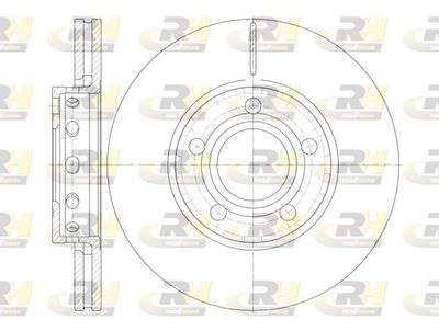 спирачен диск ROADHOUSE 6268.10