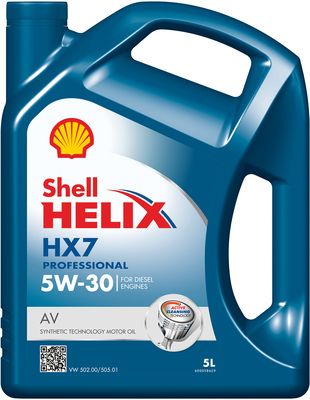 Motorový olej Shell Helix HX7 Professional AV 5W-30, 5L