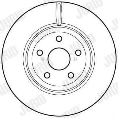 BREMSSCHEIBE JURID 562726JC 2
