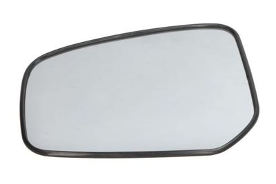 Zijspiegel glas Links (in reliëf, met verwarming) past: MITSUBISHI SPACE STAR, SPACE STAR HB 04.12-