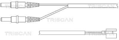 Сигнализатор, износ тормозных колодок TRISCAN 8115 28001 для PEUGEOT 605