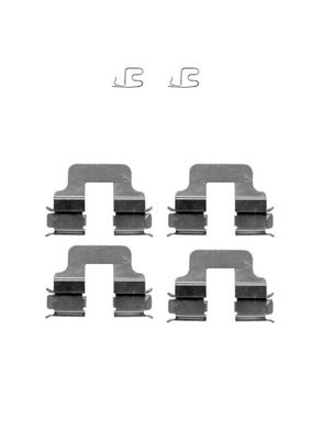 ZUBEHöRSATZ SCHEIBENBREMSBELAG