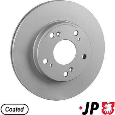 спирачен диск JP GROUP 3463102800