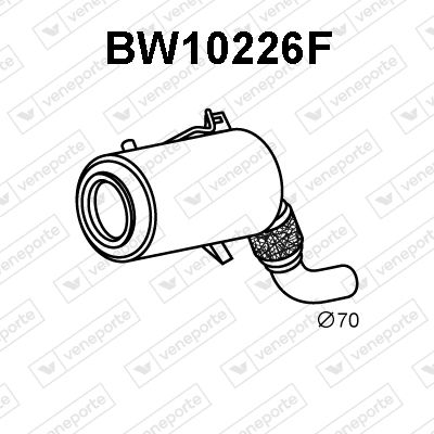 FILTRU FUNINGINE/PARTICULE SIST.DE ESAPAMENT VENEPORTE BW10226F