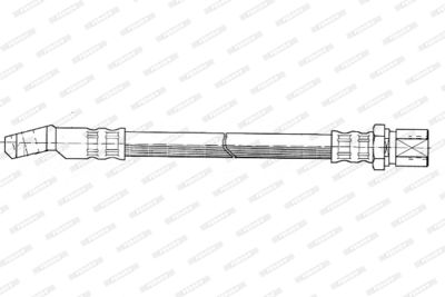 Тормозной шланг FERODO FHY2320 для FIAT RITMO
