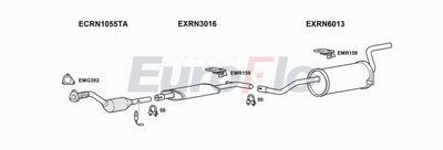Układ wydechowy EUROFLO RNSCE166008