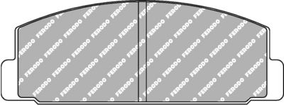 Sada brzdových destiček, kotoučová brzda FERODO RACING FCP372H