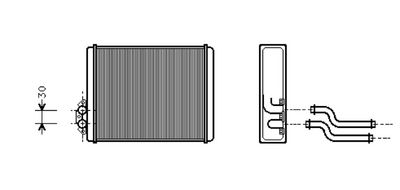WäRMETAUSCHER INNENRAUMHEIZUNG
