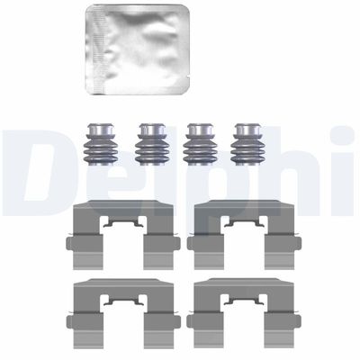 SET ACCESORII PLACUTE FRANA DELPHI LX0731