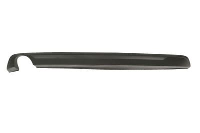 Bumper valance Achter (zwart, met een uitsparing voor de uitlaatpijp: aan de linkerkant) past: VW PASSAT B7 USA 01.11-12.15