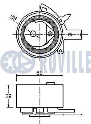 ROLA INTINZATOR CUREA DISTRIBUTIE RUVILLE 541990 1