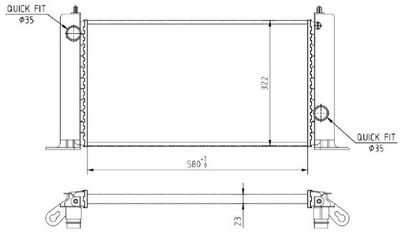 RADIATOR RACIRE MOTOR
