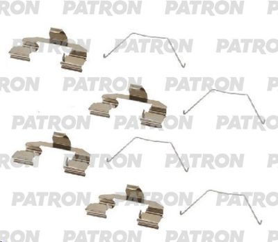 Комплектующие, колодки дискового тормоза PATRON PSRK1244 для MAZDA 6