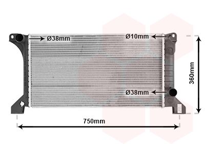 VAN WEZEL 18002169 Крышка радиатора  для FORD TRANSIT (Форд Трансит)