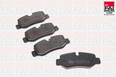 Zestaw klocków hamulcowych, hamulce tarczowe FAI AUTOPARTS BP251