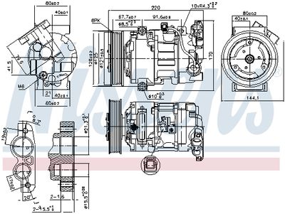 Compressor, air conditioning 890044