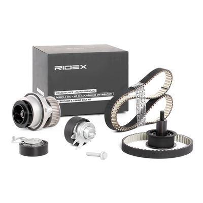 водна помпа+ к-кт ангренажен ремък RIDEX 3096W0035